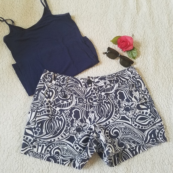 Banana Republic Pants - Banana Republic Martin Fit Floral Print Shorts